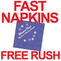 FAST Custom Printed Cocktail Napkins - DEEP PURPLE - FREE RUSH SERVICE